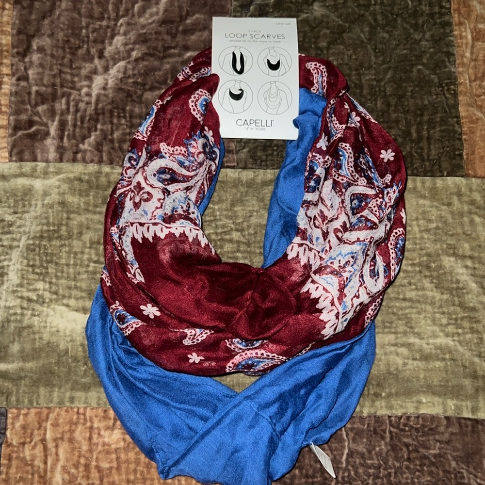 2 Loop Scarves